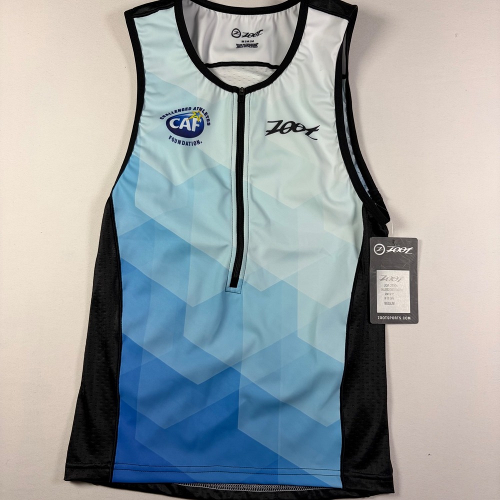 Zoot Tri Tank CAF Cycling Performance Gear Athletic Train‎ Endurance Breathable